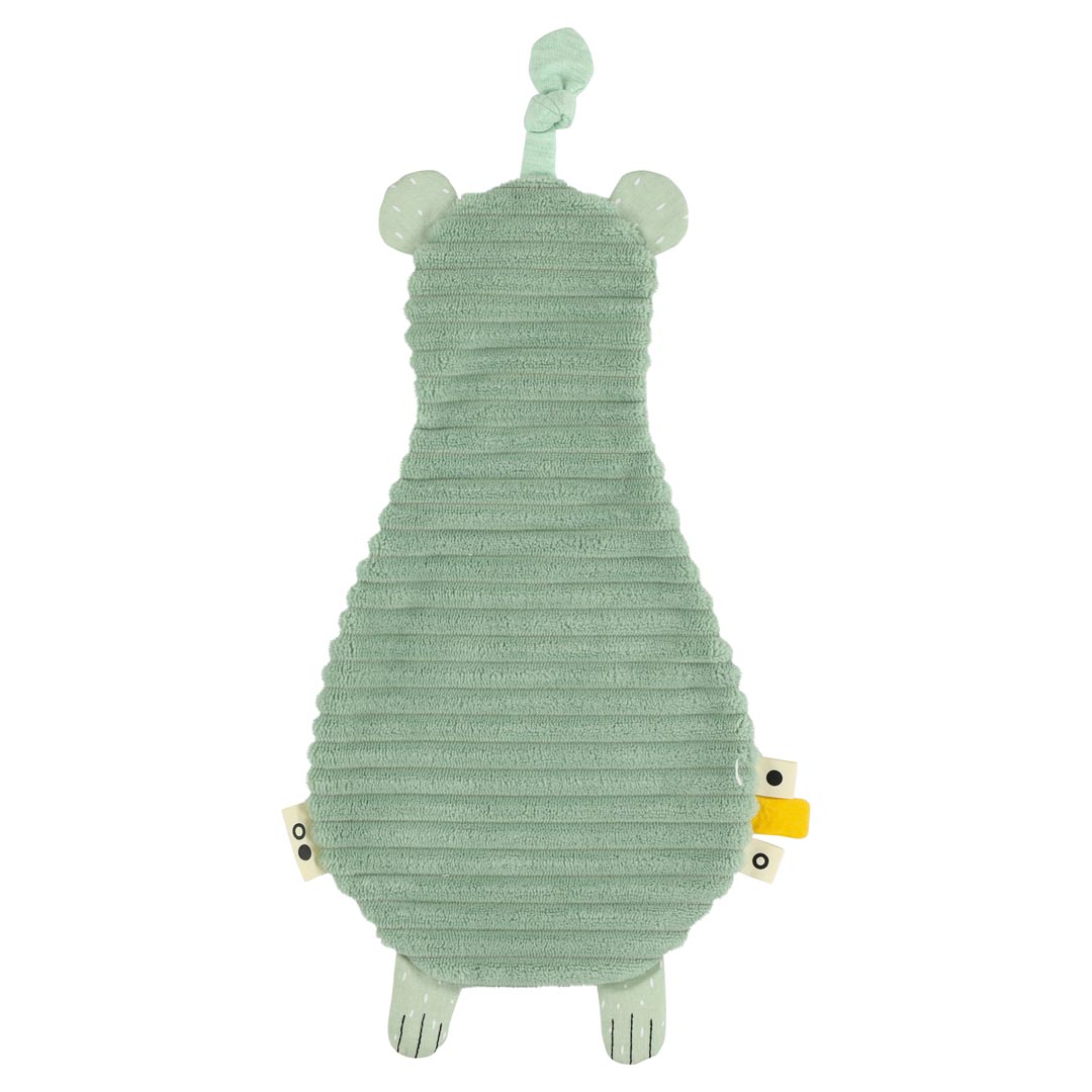 Doudou plat attache-sucette - Mr. Polar Bear